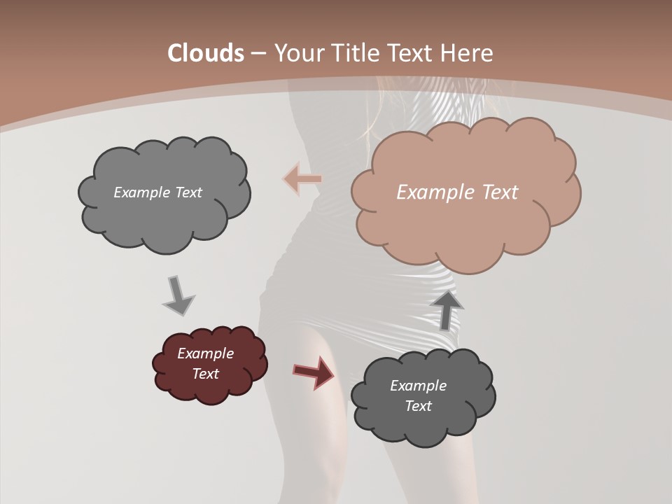 Aerobics Movement Stunt PowerPoint Template