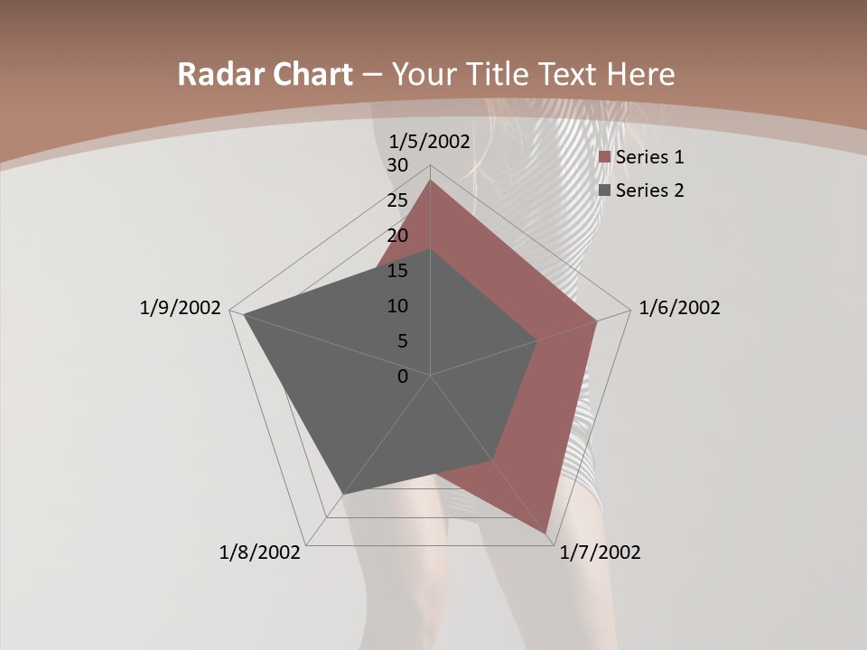 Aerobics Movement Stunt PowerPoint Template