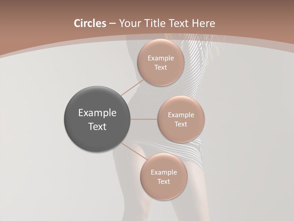 Aerobics Movement Stunt PowerPoint Template