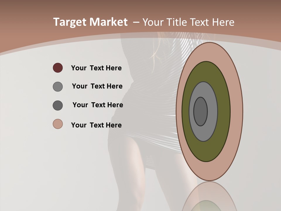 Aerobics Movement Stunt PowerPoint Template