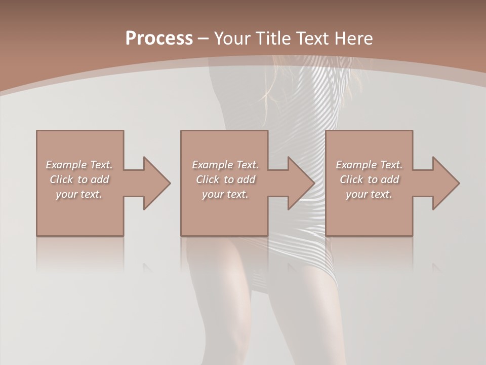 Aerobics Movement Stunt PowerPoint Template