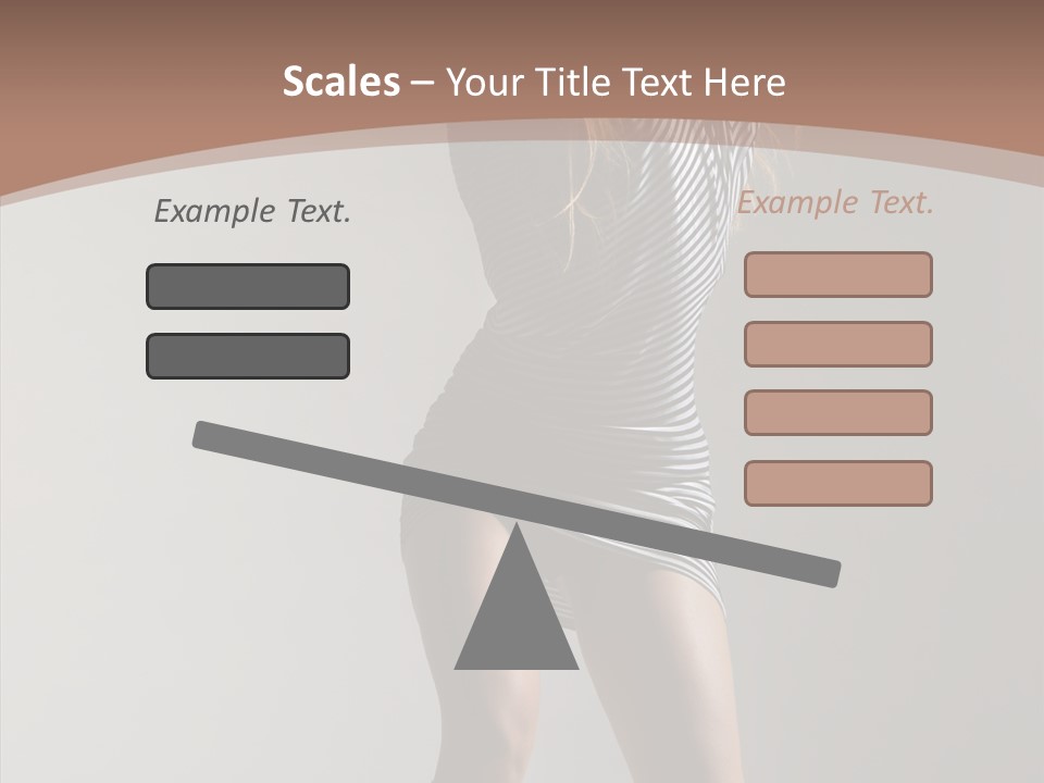 Aerobics Movement Stunt PowerPoint Template
