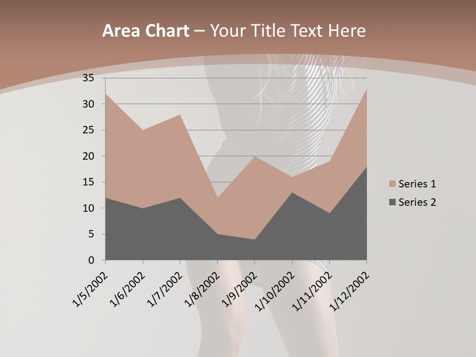 Aerobics Movement Stunt PowerPoint Template
