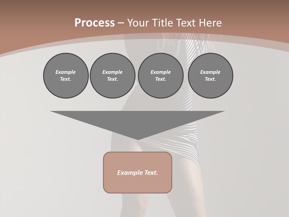 Aerobics Movement Stunt PowerPoint Template