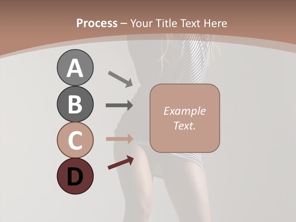 Aerobics Movement Stunt PowerPoint Template