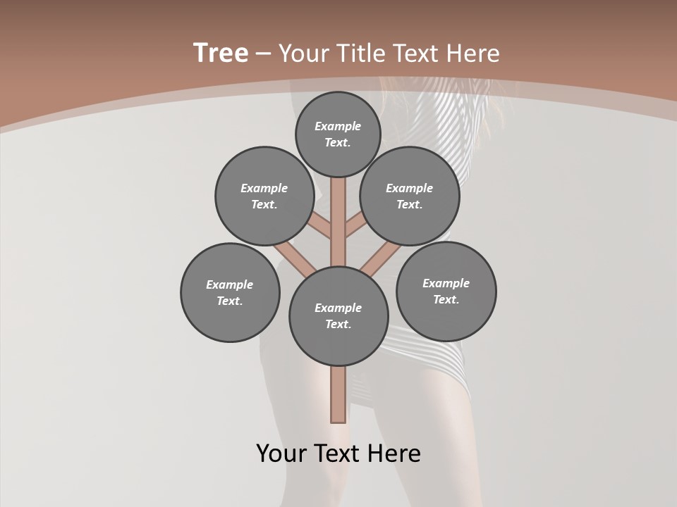 Aerobics Movement Stunt PowerPoint Template