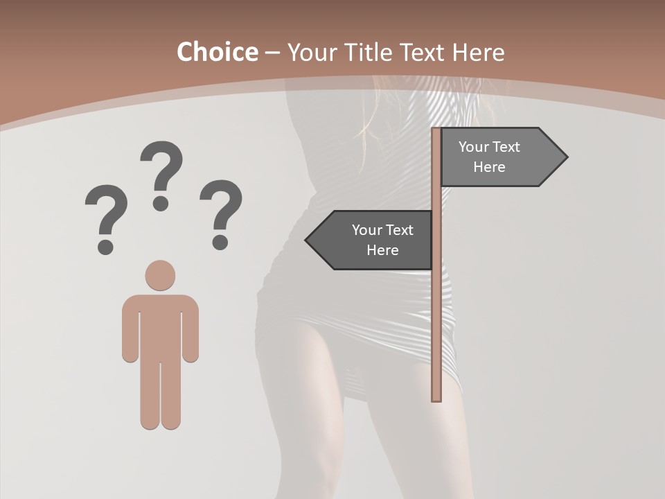 Aerobics Movement Stunt PowerPoint Template