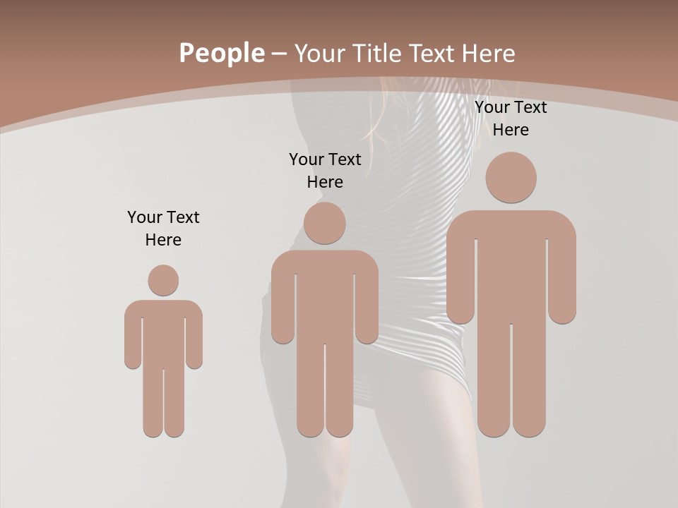 Aerobics Movement Stunt PowerPoint Template