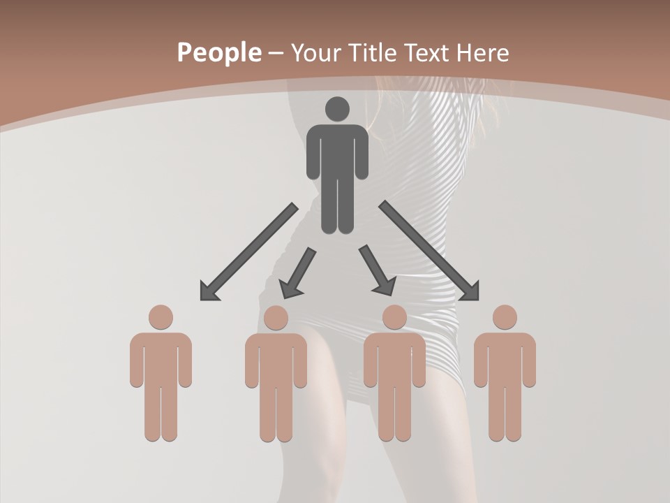 Aerobics Movement Stunt PowerPoint Template