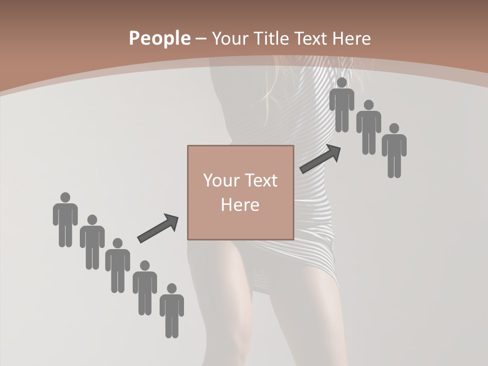 Aerobics Movement Stunt PowerPoint Template