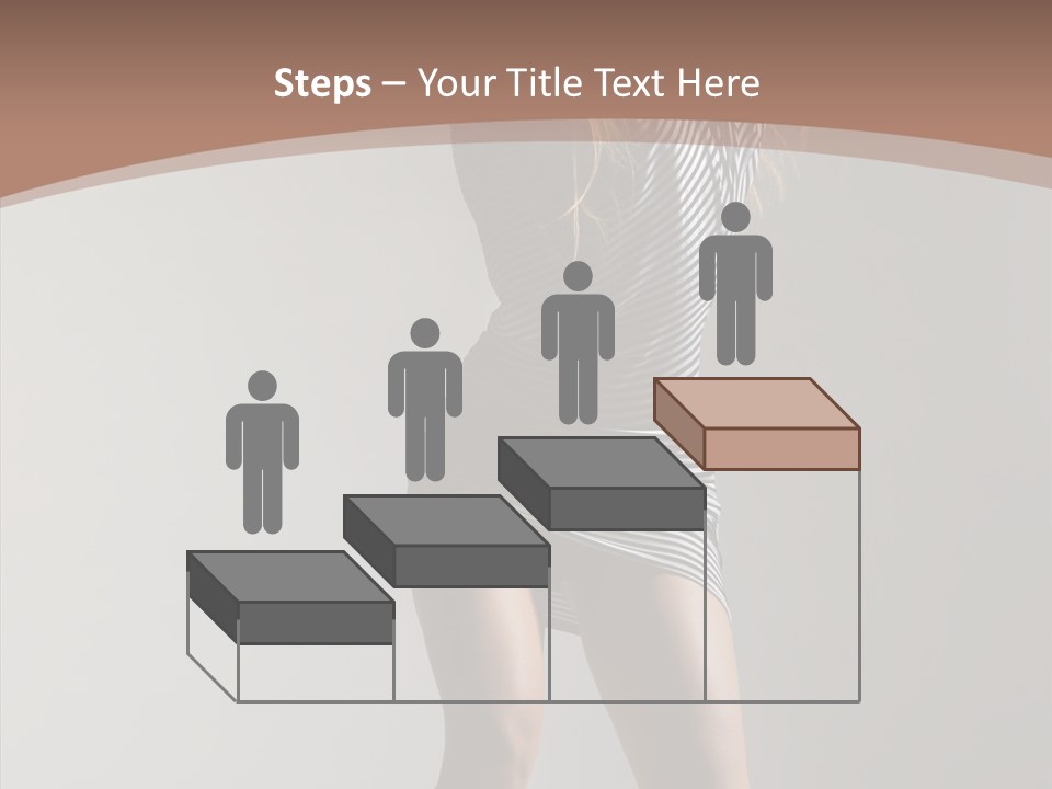 Aerobics Movement Stunt PowerPoint Template