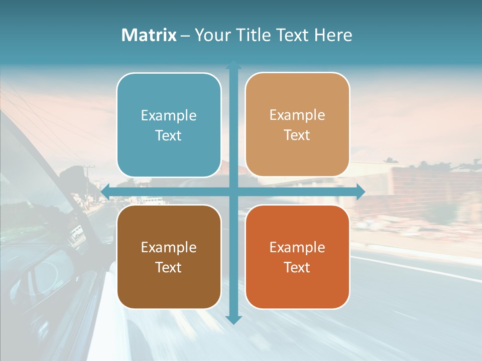 Transportation Cloud Nature PowerPoint Template