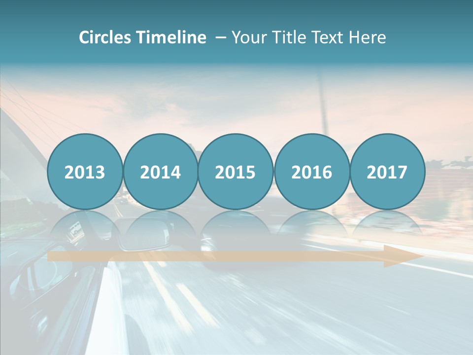 Transportation Cloud Nature PowerPoint Template