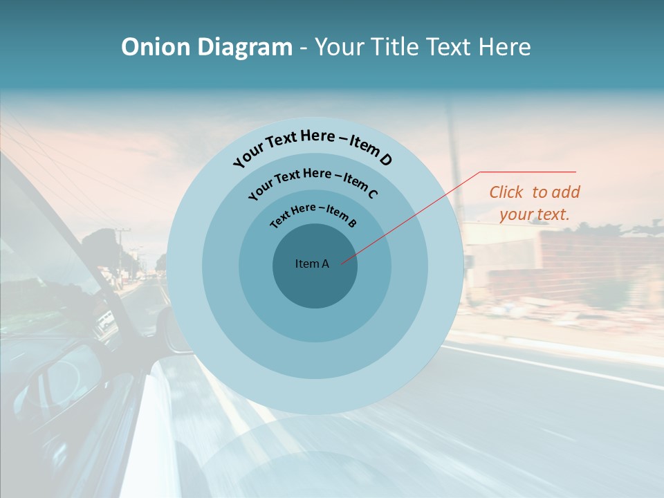 Transportation Cloud Nature PowerPoint Template