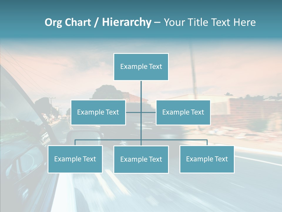Transportation Cloud Nature PowerPoint Template