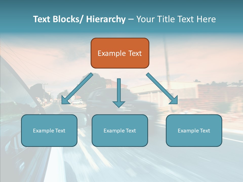 Transportation Cloud Nature PowerPoint Template