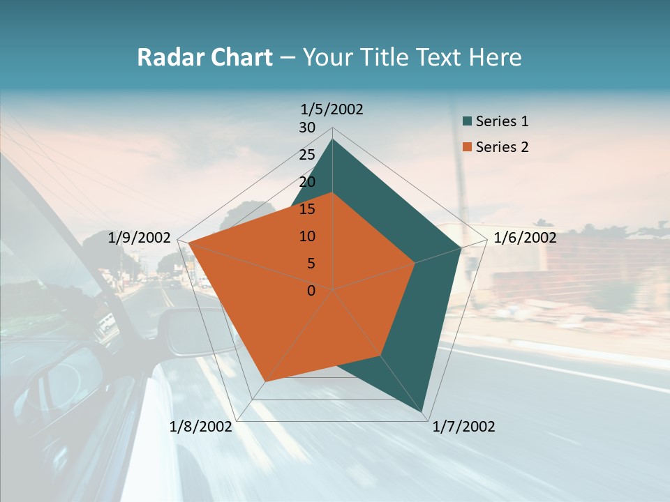 Transportation Cloud Nature PowerPoint Template