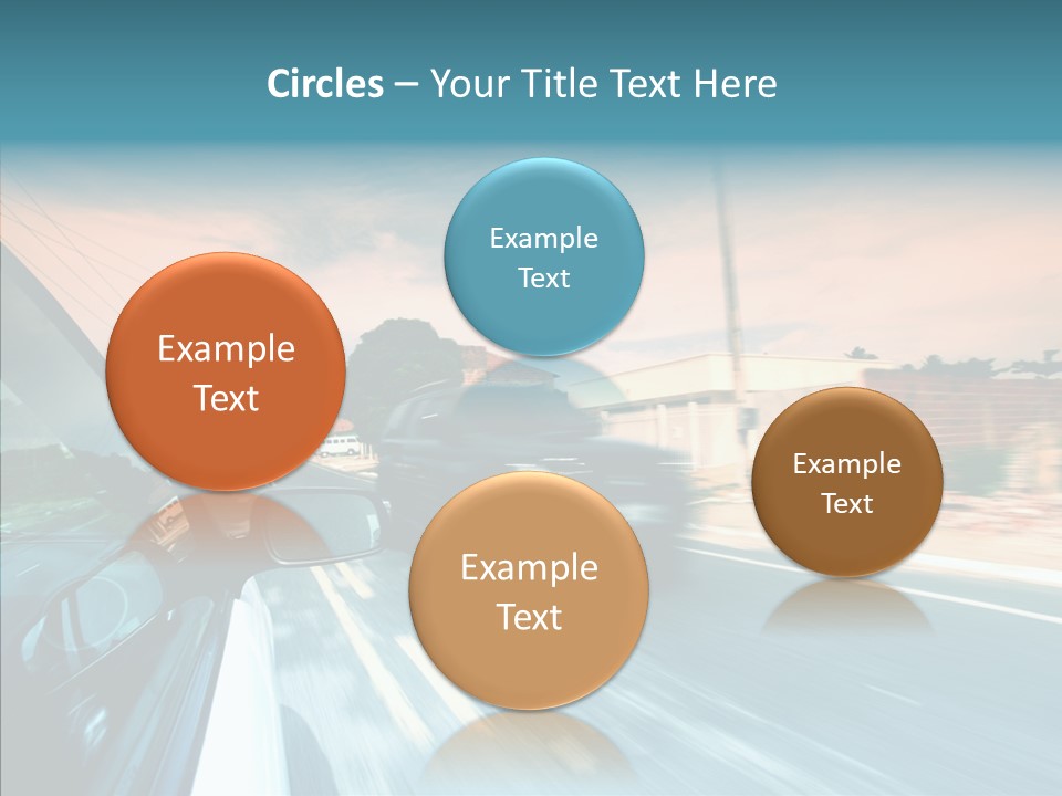 Transportation Cloud Nature PowerPoint Template