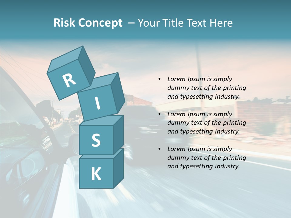 Transportation Cloud Nature PowerPoint Template