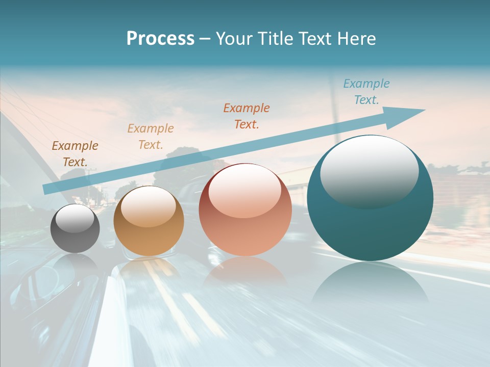 Transportation Cloud Nature PowerPoint Template