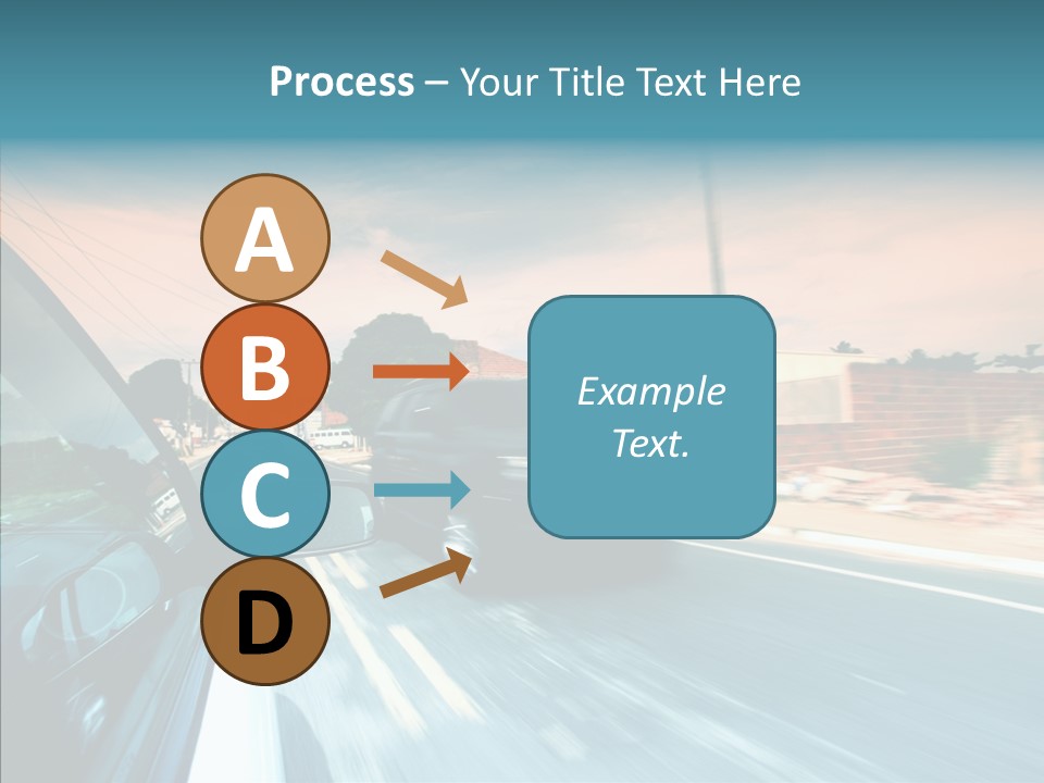 Transportation Cloud Nature PowerPoint Template