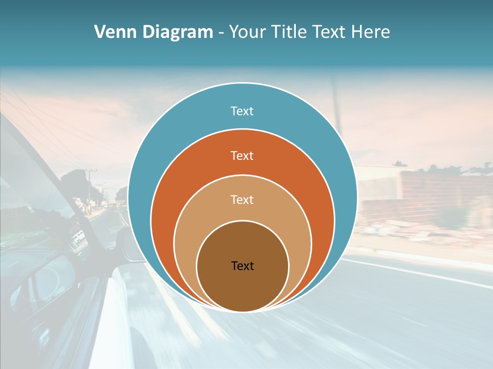 Transportation Cloud Nature PowerPoint Template