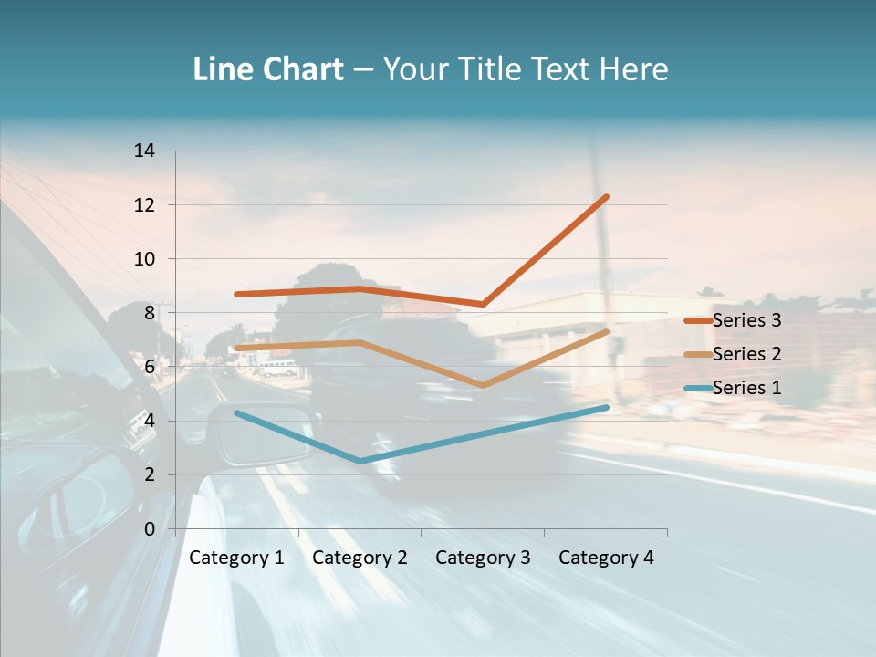Transportation Cloud Nature PowerPoint Template