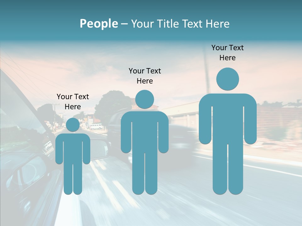 Transportation Cloud Nature PowerPoint Template