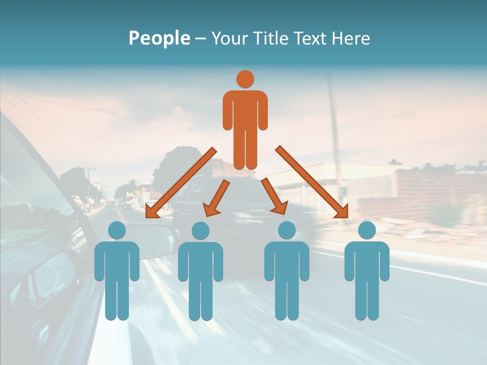 Transportation Cloud Nature PowerPoint Template