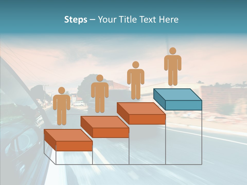 Transportation Cloud Nature PowerPoint Template