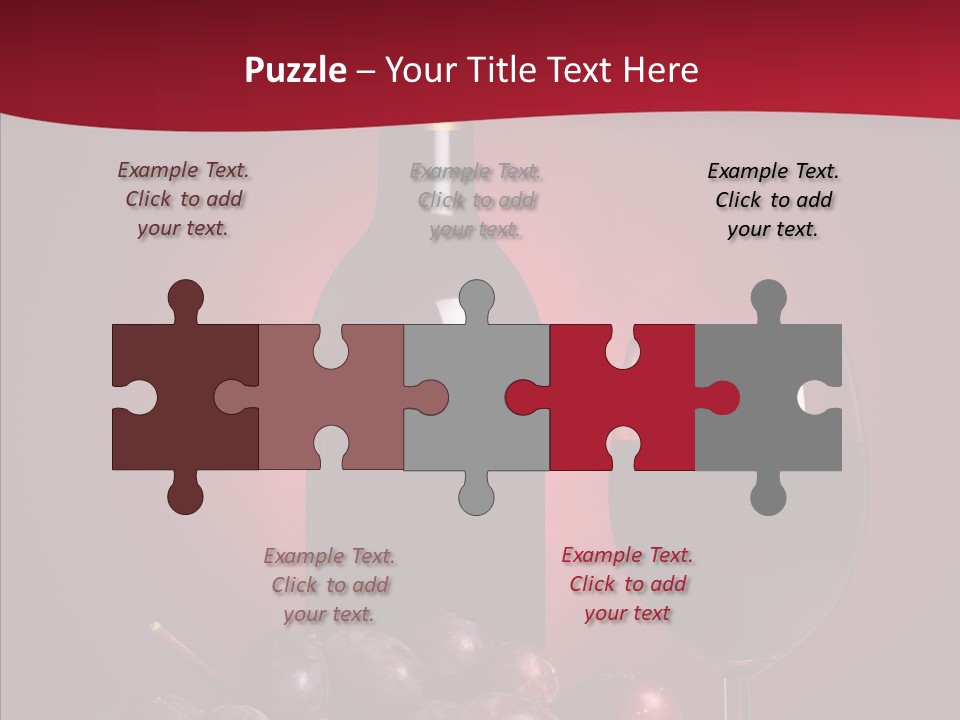 Closeup Viticulture Opened PowerPoint Template