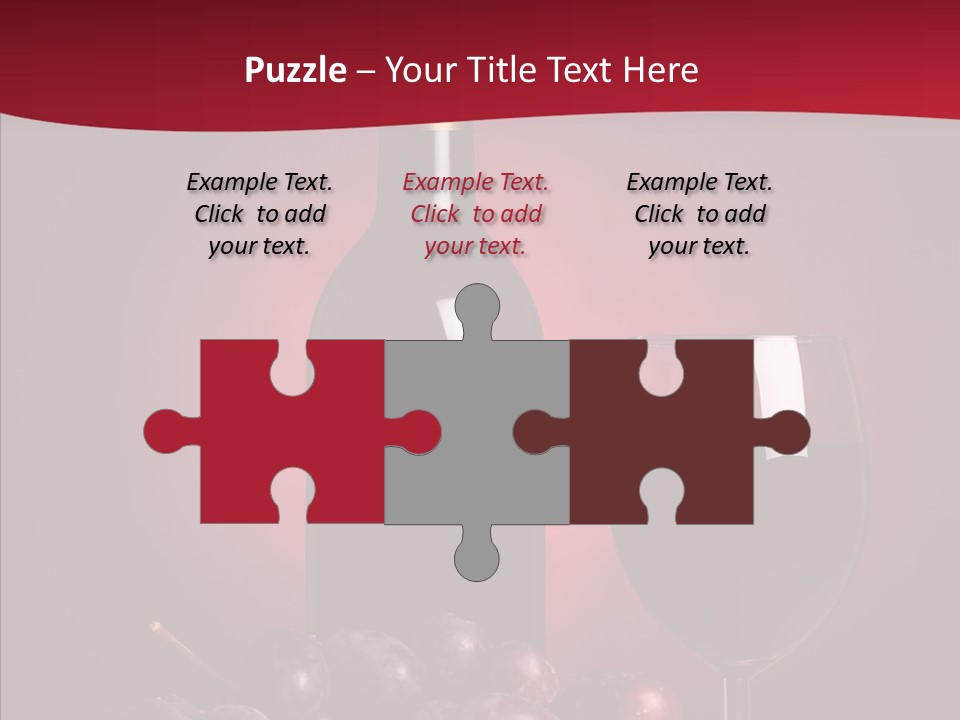 Closeup Viticulture Opened PowerPoint Template