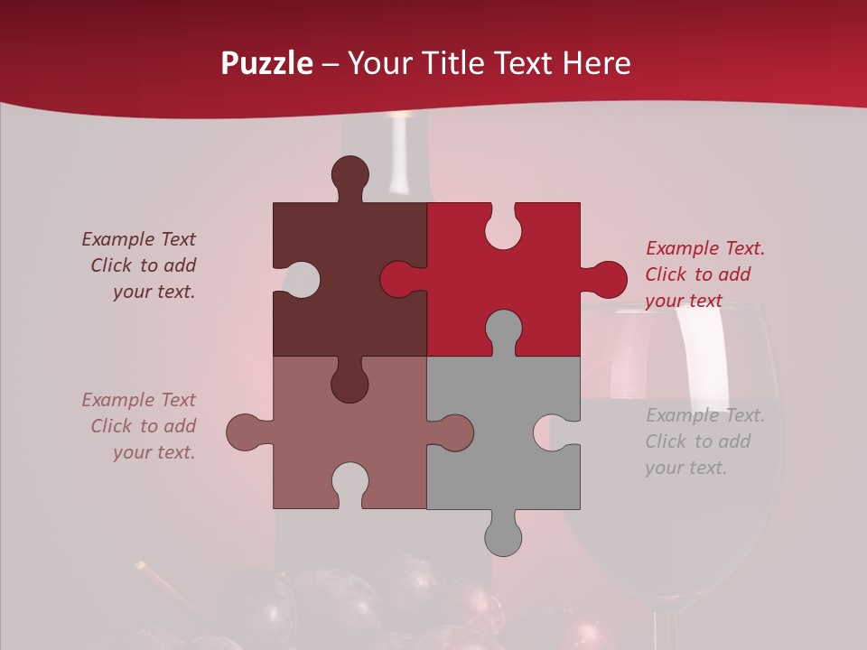 Closeup Viticulture Opened PowerPoint Template