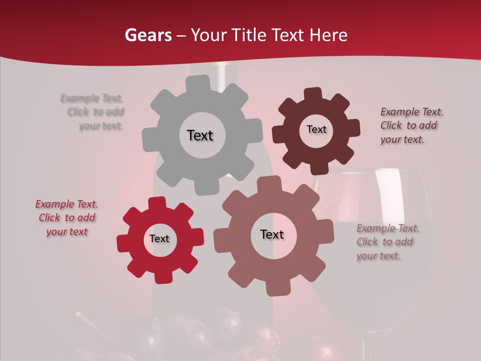 Closeup Viticulture Opened PowerPoint Template
