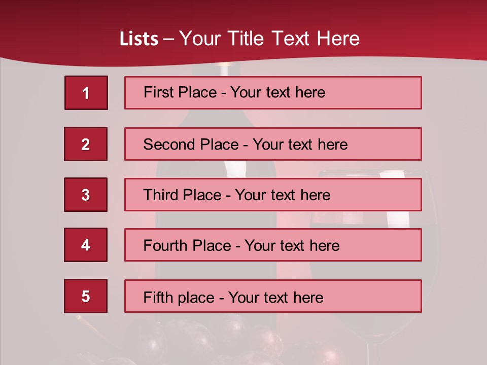 Closeup Viticulture Opened PowerPoint Template