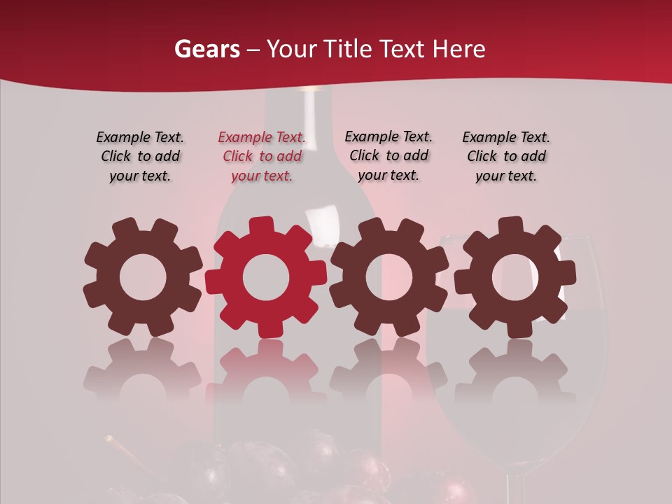 Closeup Viticulture Opened PowerPoint Template