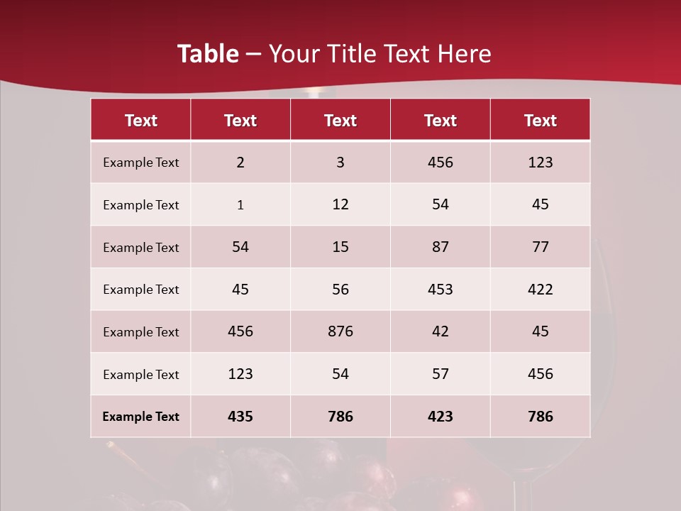 Closeup Viticulture Opened PowerPoint Template