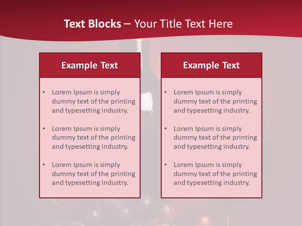 Closeup Viticulture Opened PowerPoint Template