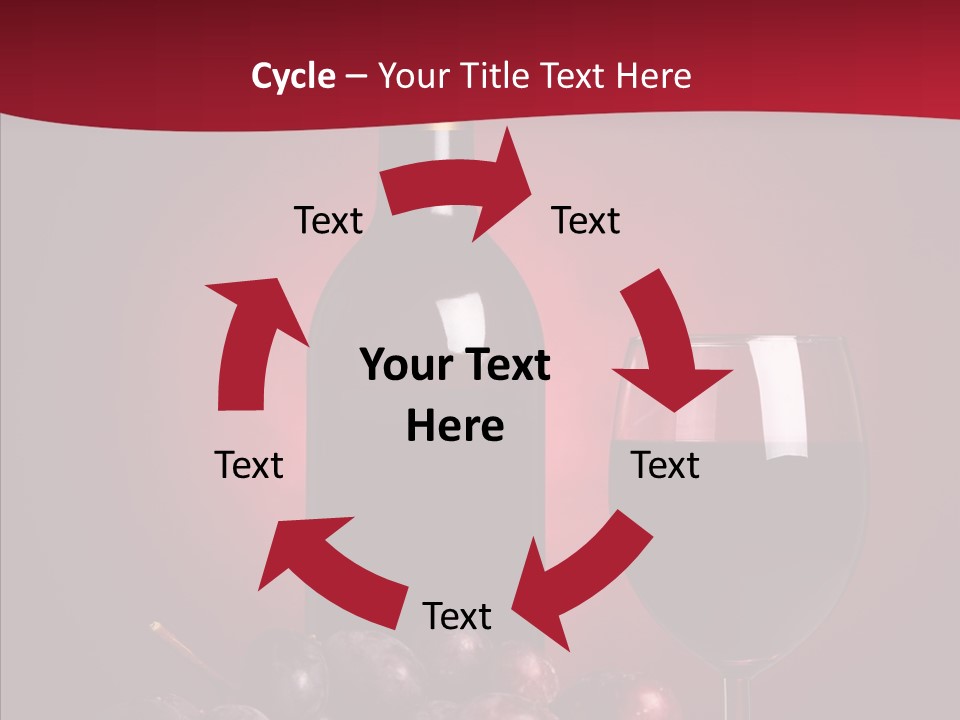 Closeup Viticulture Opened PowerPoint Template