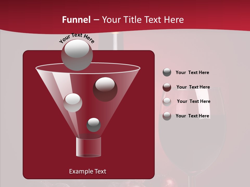 Closeup Viticulture Opened PowerPoint Template