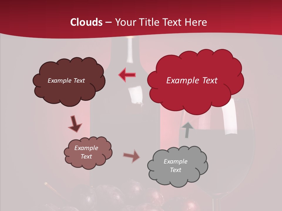 Closeup Viticulture Opened PowerPoint Template