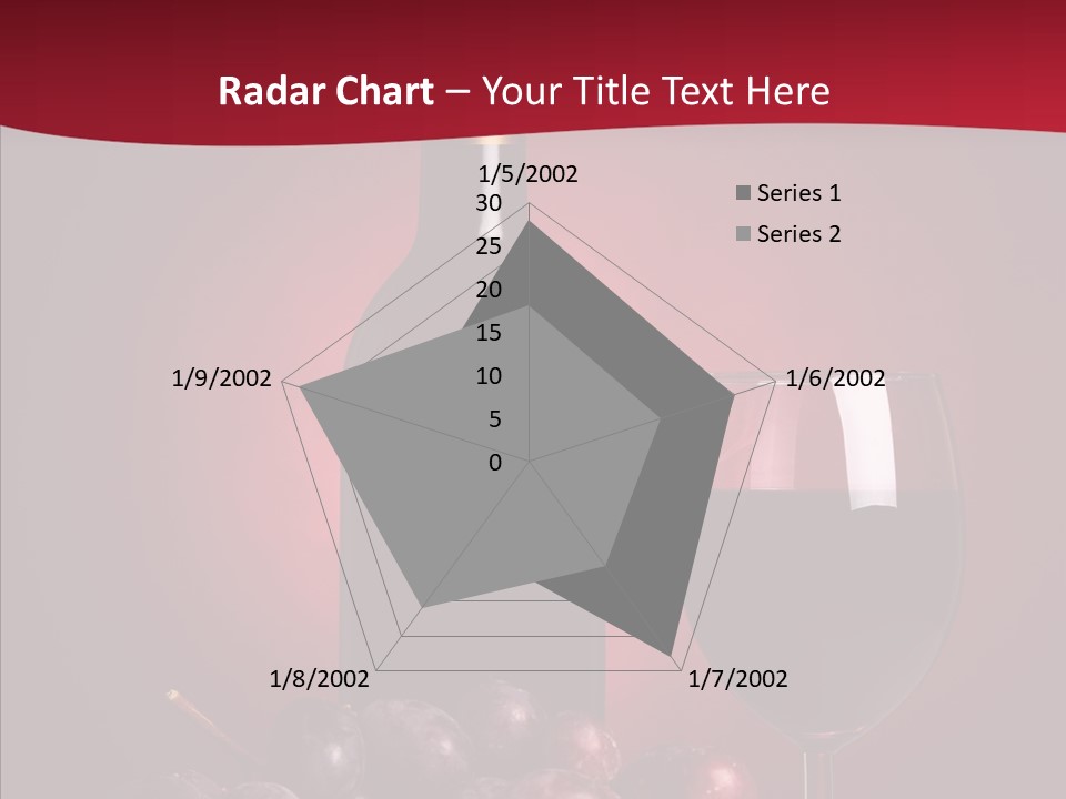 Closeup Viticulture Opened PowerPoint Template