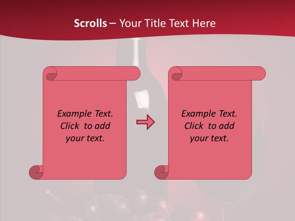 Closeup Viticulture Opened PowerPoint Template