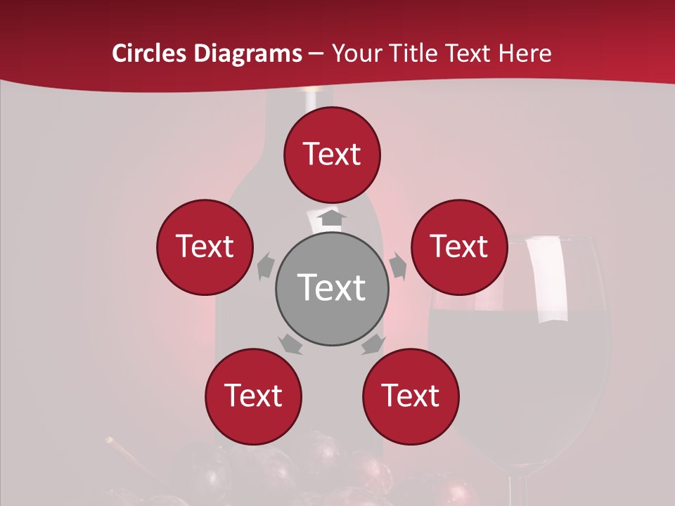 Closeup Viticulture Opened PowerPoint Template