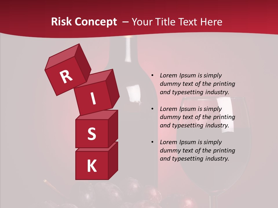 Closeup Viticulture Opened PowerPoint Template