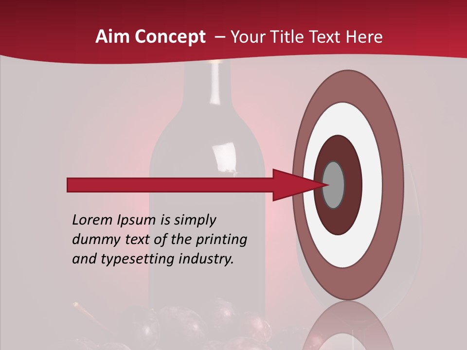Closeup Viticulture Opened PowerPoint Template