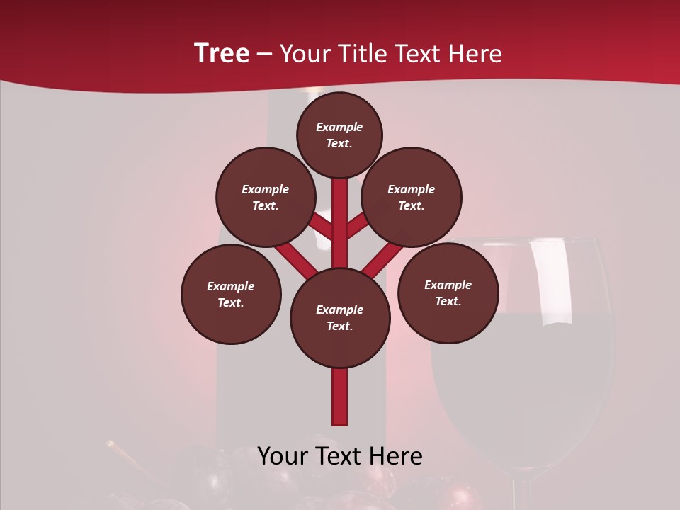 Closeup Viticulture Opened PowerPoint Template