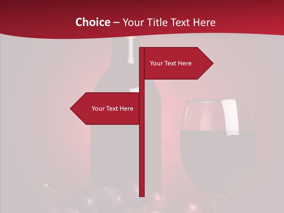 Closeup Viticulture Opened PowerPoint Template