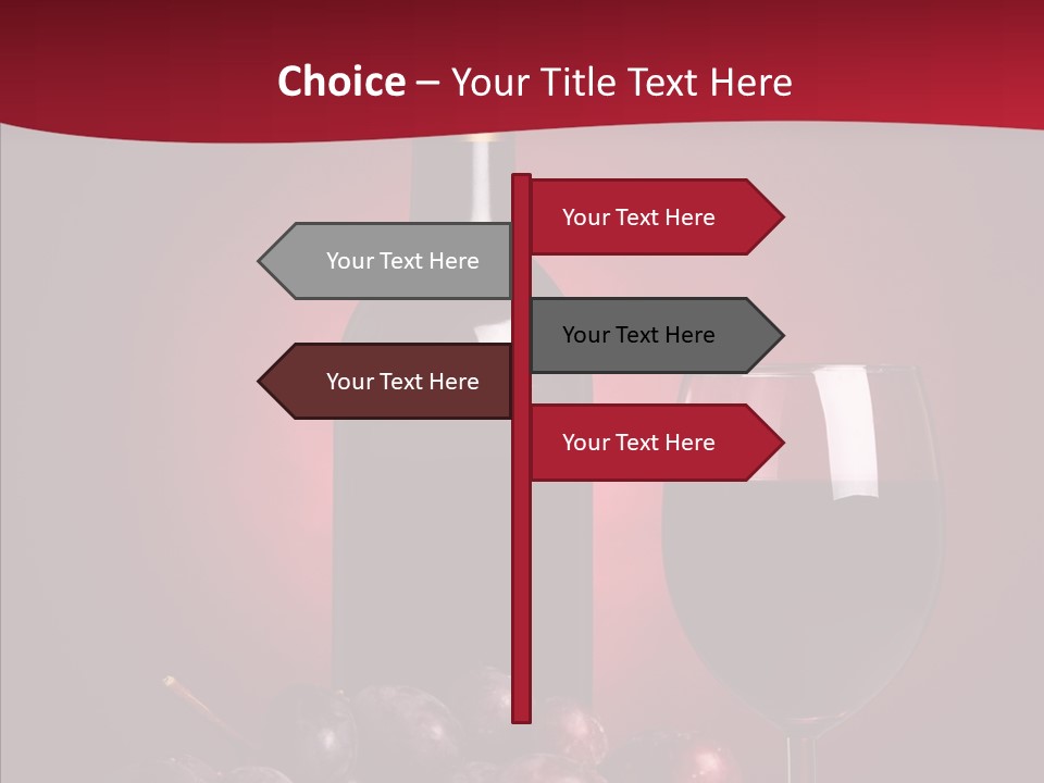 Closeup Viticulture Opened PowerPoint Template