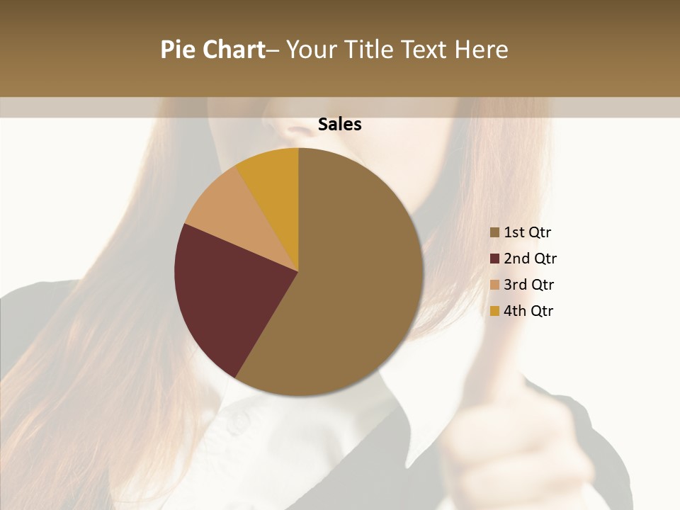 Young Female Beauty PowerPoint Template